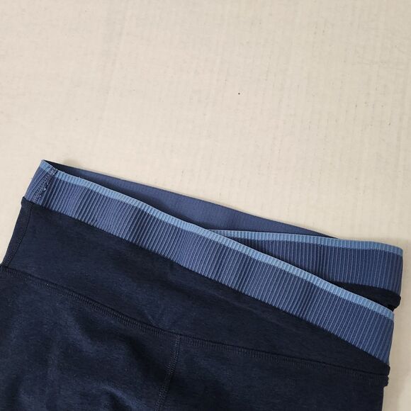 Beyond Yoga Leggings Medium Nocturnal Navy Spacedye in The Mix High Waisted Midi - Picture 6 of 9
